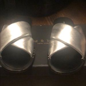 Rag and Bone flat sandal/slides